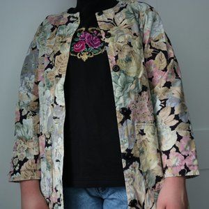 Floral Chore Jacket